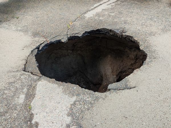 Sinkhole Repair in Chagrin Falls