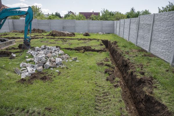 Cost of Yard Trenching in Chagrin Falls