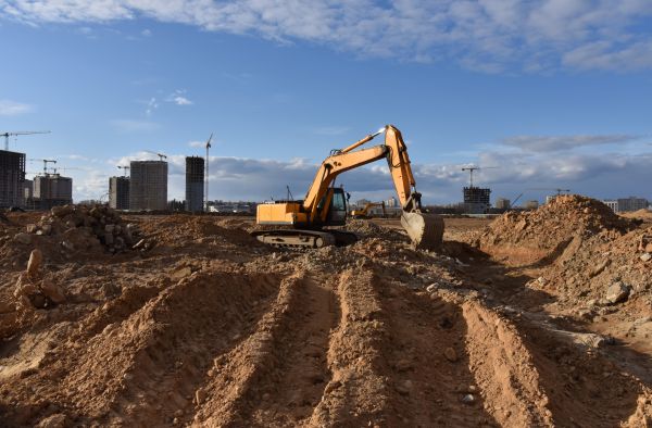 Drainage Trench Excavation in Chagrin Falls