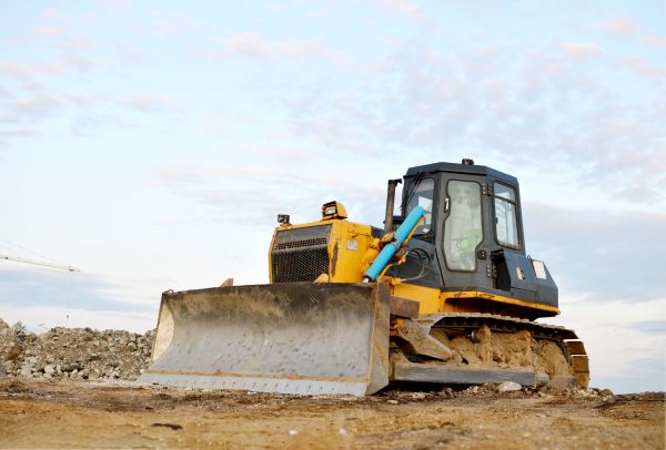 Bulldozer Land Excavation in Chagrin Falls