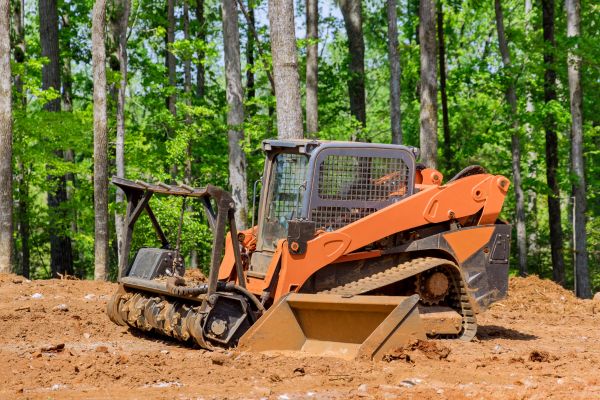Bulldozer Land Leveling in Chagrin Falls